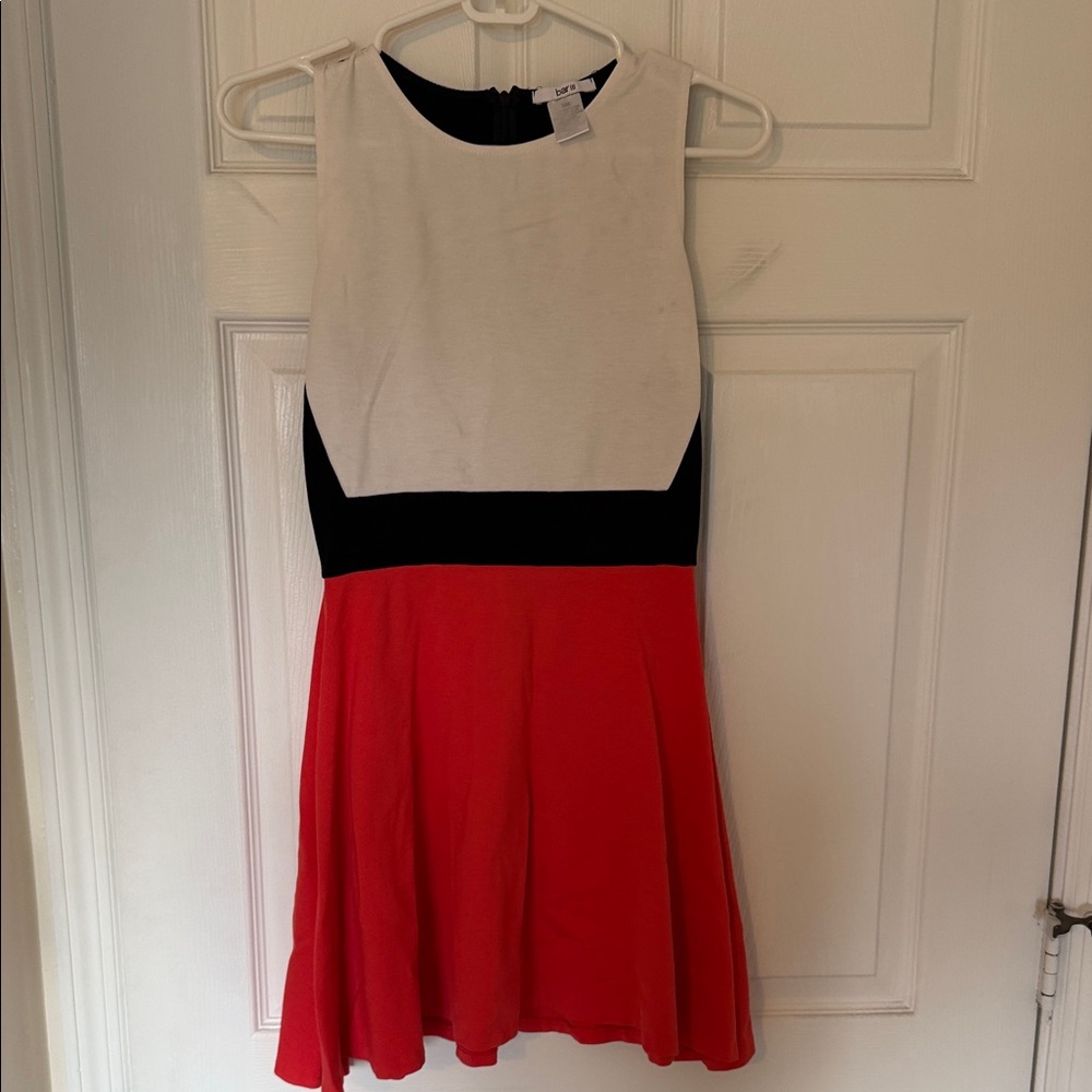 Bar III Red and White Kids Casual Dress